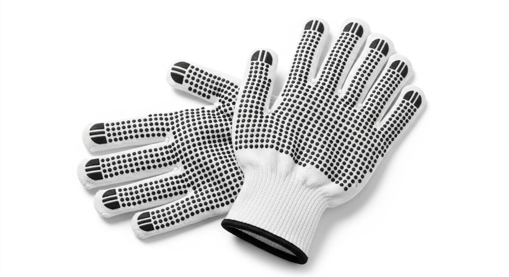 Dotted Gloves